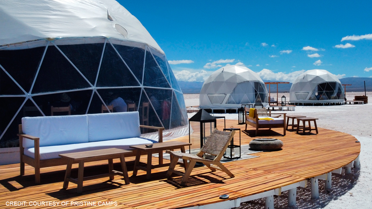 Pristine Camps: a brand new luxury camp on Argentina’s salt flats