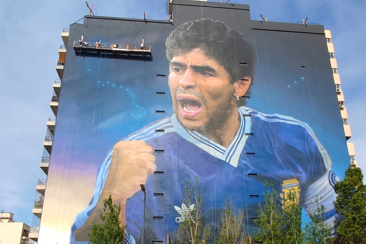 Maradona-Grafitti